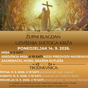 Nadbiskup Kutleša predvodit će proslavu župnog blagdana u župi Vukomerec